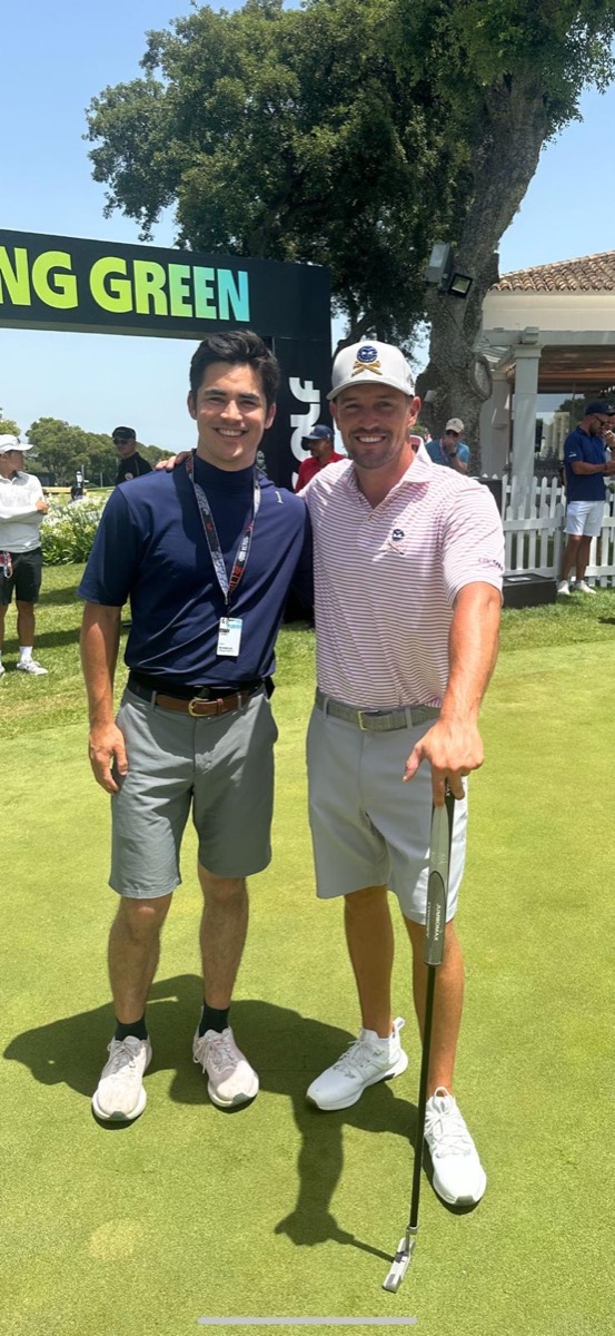 With Bryson DeChambeau at LIV Golf Spain